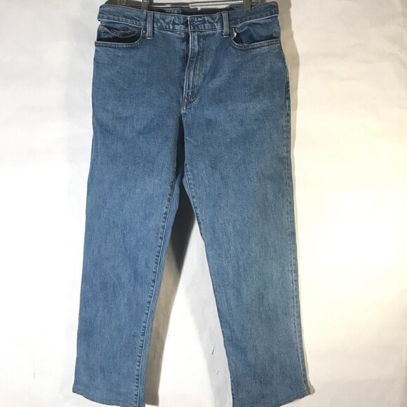 Lands End Jeans Mens Mans Blue Denim Size 42 EUC - Picture 1 of 6